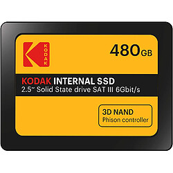 KODAK - Carte Internal SSD Power - 480GB - Noir