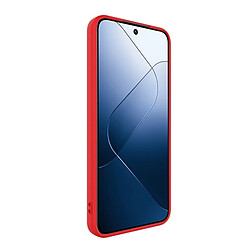 Avis Coque En Silicone Liquide Phonecare Pour Xiaomi 14T Pro - Rouge