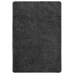 vidaXL Tapis shaggy antidérapant Gris 160x230 cm