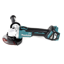 Makita DGA 511 RT1J Meuleuse d'angle san fil 18V 125mm Brushless + 1x Batterie 5,0Ah + Chargeur + Coffret Makpac