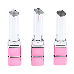 Acheter 3pcs Vide Tube de Rouge à Lèvres Lipstick Conteneur Bricolage Baume à Lèvres Lip Balm Lèvres Bouteilles