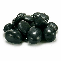 Ibergarden Pierres Décoratives Grand Noir 3 Kg (4 Unités)