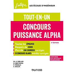 Concours Puissance Alpha : tout-en-un : conforme aux nouveaux programmes - Occasion