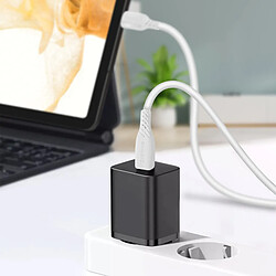 Câble USB-C vers USB-C 5A Power Delivery 100W Charge Rapide 2.5m Swissten Blanc pas cher