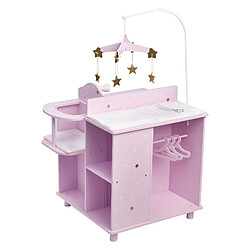 Acheter Olivia'S Little World Table à langer poupon poupée Twinkle Stars Princess rangement bois jeu TD-0203AP