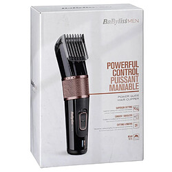 Tondeuse à cheveux rechargeable + secteur - e974e - BABYLISS FOR MEN pas cher