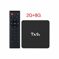 Tx9S Media Player Abs Material Android Smart Network Tv Box Avec Télécommande 2 8G_Norme Européenne