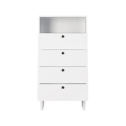 Acheter Bestmobilier Gaby - commode - blanc - 60x115 cm