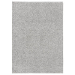 vidaXL Tapis à poils courts 140x200 cm Gris clair