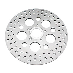 Moto Argent Disque de Frein Rotor pour Harley XL 883 C Sportster Personnalisé 1999-2010 FLSTN FLSTFB FLSTF FLSTC FXSTB 07-09 pas cher