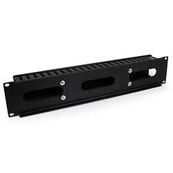 Avis StarTech.com Panneau de gestion de câbles horizontal 2U pour rack de serveur - Guide pour câbles avec couverture