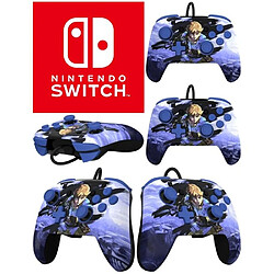 NC CASQUE PC NINTENDO SWITCH ROUGE ET BLEU + Manette Filaire REMATCH SWITCH ZELDA HYRULE Officielle Nintendo Switch original