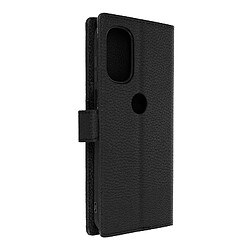 Avizar Housse Motorola Moto G31 et G41 Clapet Portefeuille Stand Vidéo noir