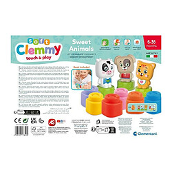 Avis Baby Born Clementoni - Cubes & Animaux Soft Clemmy - 6 cubes + 3 personnages + Livre