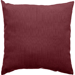 Hesperide Coussin de jardin Décoration Korai - 40 x 40 cm - Bordeaux