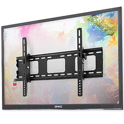 Duronic TVB103M Support mural universel inclinable pour écran de télévision avec barre de sécurité ? 33 à 65 pouces / 83 à 165 cm