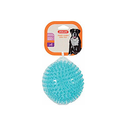 ZOLUX Jouet pour chien balle avec picots Pop 13 cm turquoise.