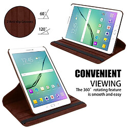 Cadorabo Coque Samsung Galaxy Tab S2 (9.7 Zoll) Etui en Marron pas cher