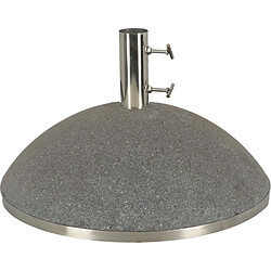 Esschert Design Pied de parasol granit 43,9kg gris foncé.