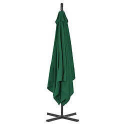 Acheter Maison Chic Parasol Jardin | Parasol en porte-à-feux avec mat en acier 250 x 250 cm Vert - GKD65270