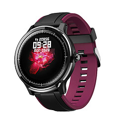 Chrono Montre Connect¨¦e Chronus SN80 IP68 ?tanche Fitness Tracker-Mauve