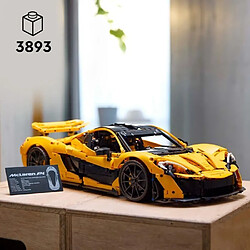 LEGO Technic 42172 McLaren P1 -Kit Maquette Hypercar pour Adultes Passionnés de Véhicules