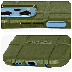 Avizar Coque pour Xiaomi Redmi Note 12 5G et Note 12 4G Antichoc Relief Texturé Vert pas cher