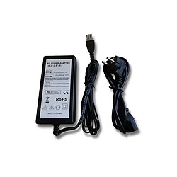 vhbw Adaptateur secteur compatible avec HP Photosmart 7268, 7765, 7600, 7260, 7450, 7660 imprimante - Câble de 200 cm