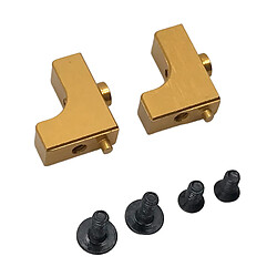 2x Servo Seat 1/12 Rc Car Parts Parts Pour Wltoys 124018 124019 Golden