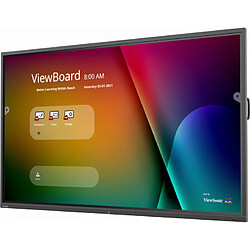 Viewsonic IFP9850-4 tableau blanc interactif et accessoire 2,49 m (98") 3840 x 2160 pixels Écran tactile Noir USB / Bluetooth