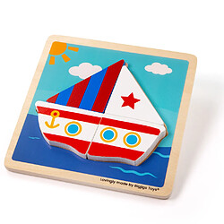 Bigjigs Toys Gros puzzle à soulever - Bateau