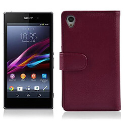 Avis Cadorabo Coque Sony Xperia Z1 Etui en Violet