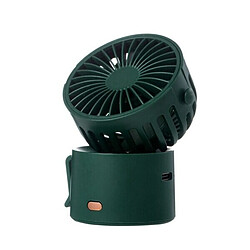 Avis (vert) Mini Ventilateur de Cou Suspendu Portable Créatif Rechargeable par USB