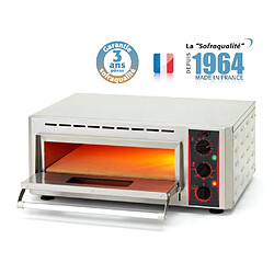 Four à pizza électrique professionnel quartz infrarouge - 1 chambre - Sofraca