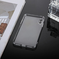 Acheter Wewoo Coque Transparent pour iPhone X PC Etui de protection arrière