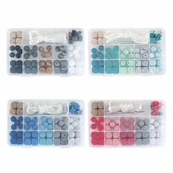 Rayher Coffret 220 perles en silicone