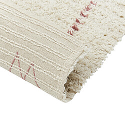 Acheter Beliani Tapis en coton 80 x 150 cm beige BETTIAH