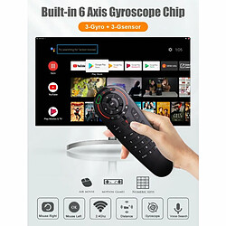 G30 Télécommande 2.4G Voice Air Mouse Sans Fil 33 Touches Ir Learning Gyro Sensing Smart Remote Pour Jeu Android Tv Box Noir pas cher