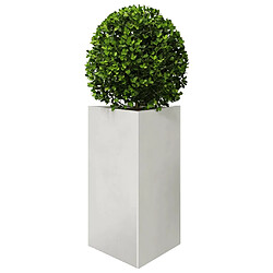 Avis vidaXL Jardinières 2 pcs triangulaire 50x43x75 cm acier inoxydable