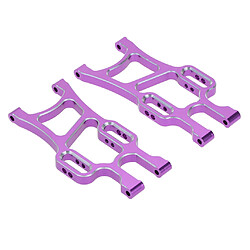 Bras De Suspension Inférieurs Arrière En Alliage D'aluminium 1/10 Pour Accessoires RC Redcat HSP Violet