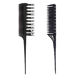 Acheter 9pcs Brosse de Coiffure Papier à Cheveux Outils de Coloration de Cheveux Pinceau de Coiffure Teinture pour Coiffeur Kit de Coloriage