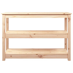 Acheter vidaXL Table console 110x40x74 cm Bois massif de pin