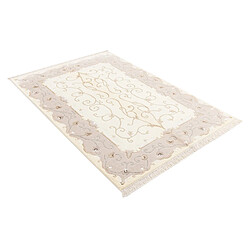 Vidal Tapis de laine 183x124 beige Darya