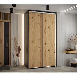 Abiks Meble Armoire DAVOS 1 À Portes Coulissantes 235,2/140/45 2 Portes