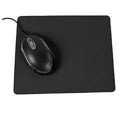 Wewoo Tapis de souris antidérapant pour ordinateur bureau couleur unie optique 10 PCS (Noir)