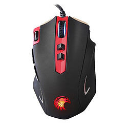 Universal Souris gaming professionnelle câblée 8 boutons 4000 ppp Souris gaming optique couleur LED rétroéclairée DOTA LOL | souris gaming | souris 8 boutons 4000 ppp