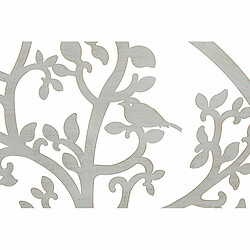 Avis Décoration murale DKD Home Decor Blanc Métal Arbre (2 pcs) (99 x 1 x 99 cm)