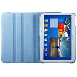 Avis Wewoo Housse Étui bleu bébé pour Samsung Galaxy Tab 3 10.1 / P5200 / P5210, 360 degrés de rotation Lichi Texture en cuir avec support