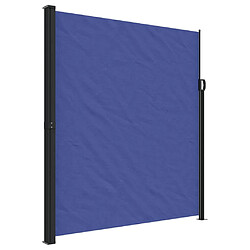 vidaXL Auvent latéral rétractable bleu 220x600 cm