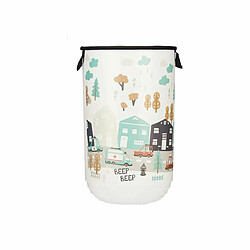 Kipit Panier à linge Enfant Route Plastique 40 L 34 x 52,3 x 34 cm (4 Unités)